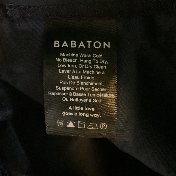 Babaton Manolo Cotton Cropped Wide-leg Bermuda Pant - Picture 4 of 5